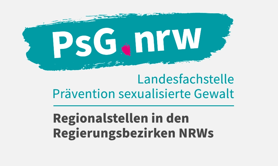 Logo der PSG.nrw inklusive Schriftzug für die Regionalstellen
