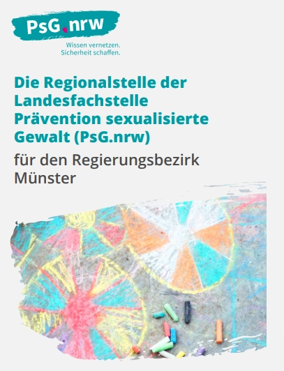 Der Flyer der Regionalstelle Münster