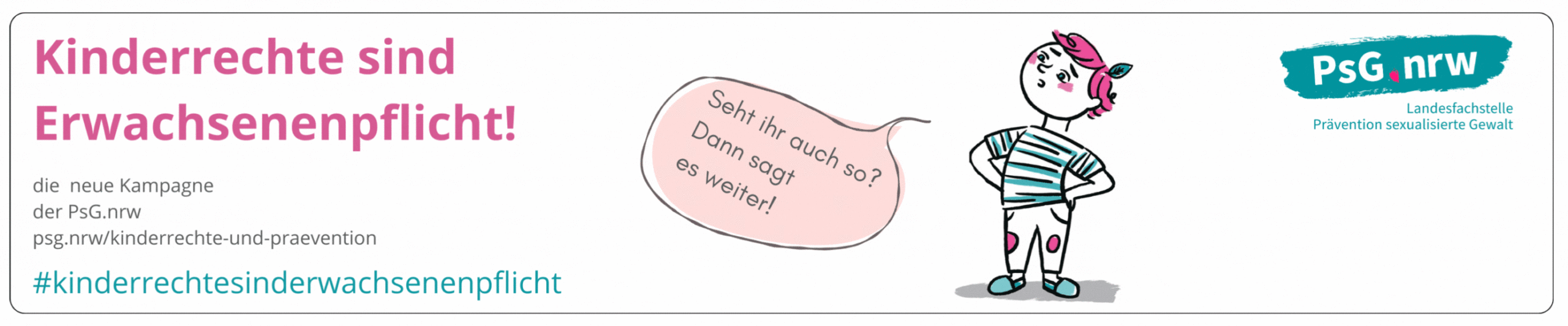 Mailsignatur: Seht ihr das auch so? Dann sagt es weiter!